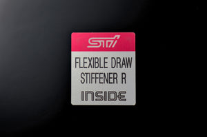 STI FLEXIBLE DRAW STIFFENER RR FOR SUBARU LAYBACK VN ST20168VR000 - Black Hawk Japan