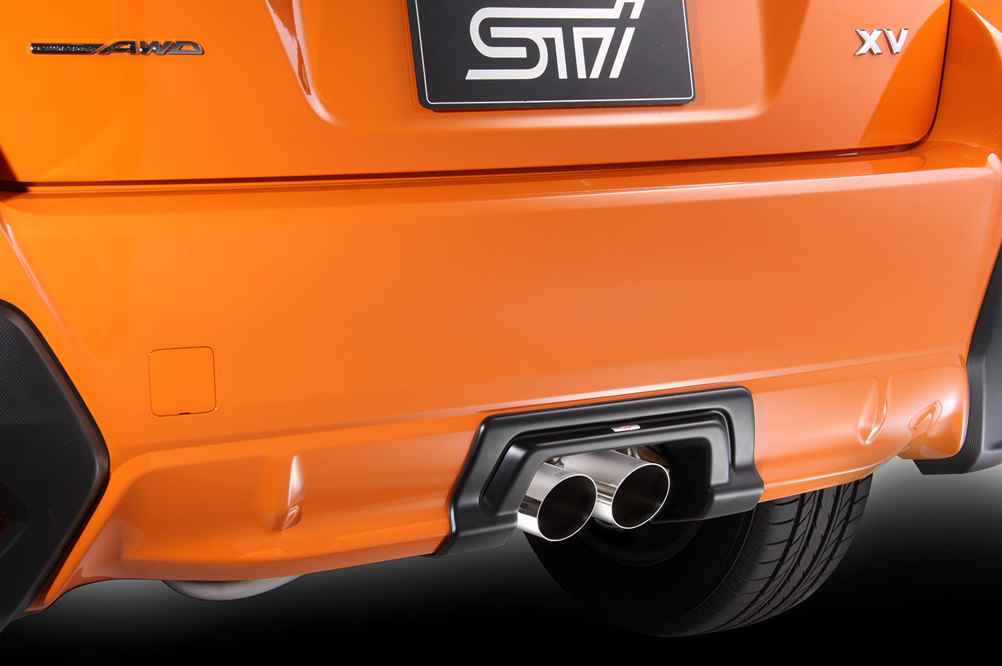 STI PERFORMANCE MUFFLER & GARNISH KIT FOR SUBARU SUBARU XV GT  STPKG40GH011