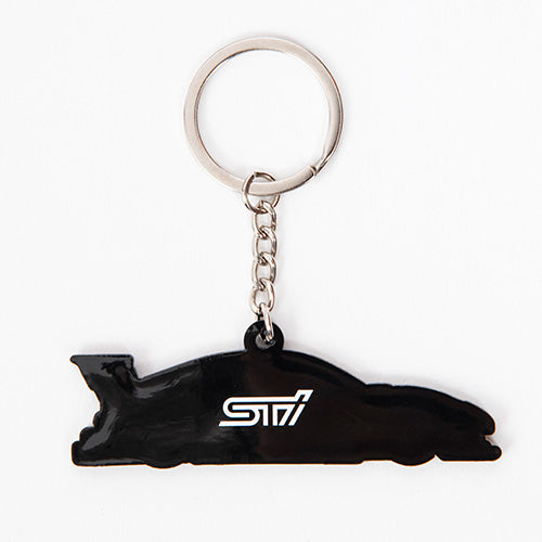 SUBARU S-GT RUBBER KEY CHAIN FEATURING THE SUBARU BRZ GT300 2024 CAR STSG24100140