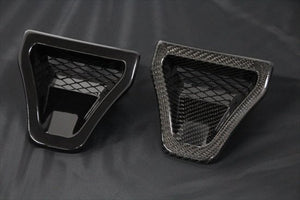 SWK SUZUKI WORKS KURUME AIR SCOOP FRP BLACK GEL COAT FINISH FOR SUZUKI SWIFT SPORT ZC33S K14C 41110
