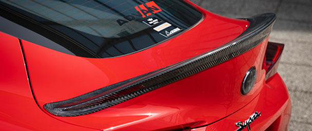 MAX ORIDO TRUNK SPOILER BLACK FOR TOYOTA SUPRA 3BA DB02 82 22 51  SUP-TRS-BK
