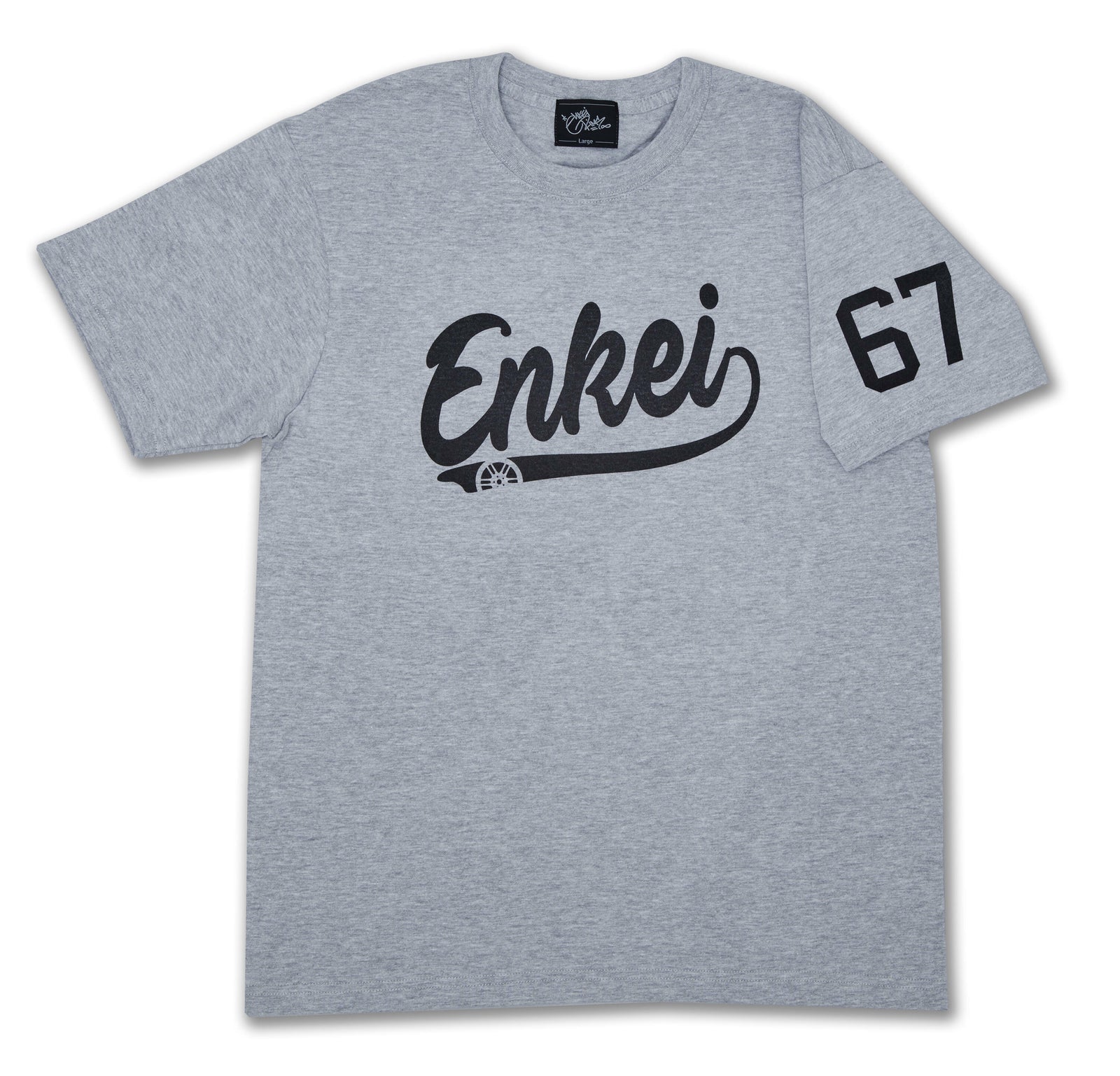 ENKEI BASEBALL TEE S GRAY T-SHIRT ENKEI-01673