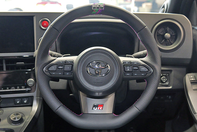 HKS REPLACEMENT STEERING WHEEL FOR TOYOTA GR COROLLA GZEA14H G16E-GTS 51999-AT005