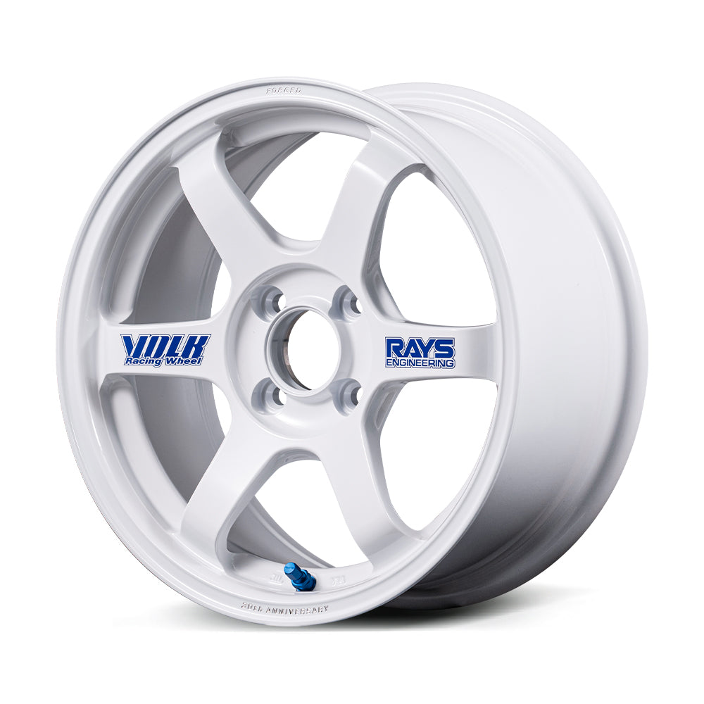 RAYS VOLK RACING TE37 SONIC 30TH STICKER VER. 15X6J 43 4X100 WHITE (WH) 02375604392WH