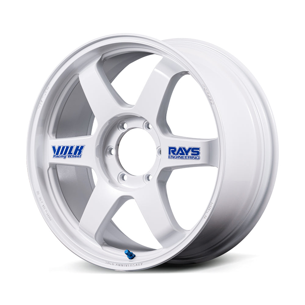 RAYS VOLK RACING TE37 ULTRA LARGE PCD 30TH STICKER VER. 18X8J 36 6X139.7 WH 02388803616WH