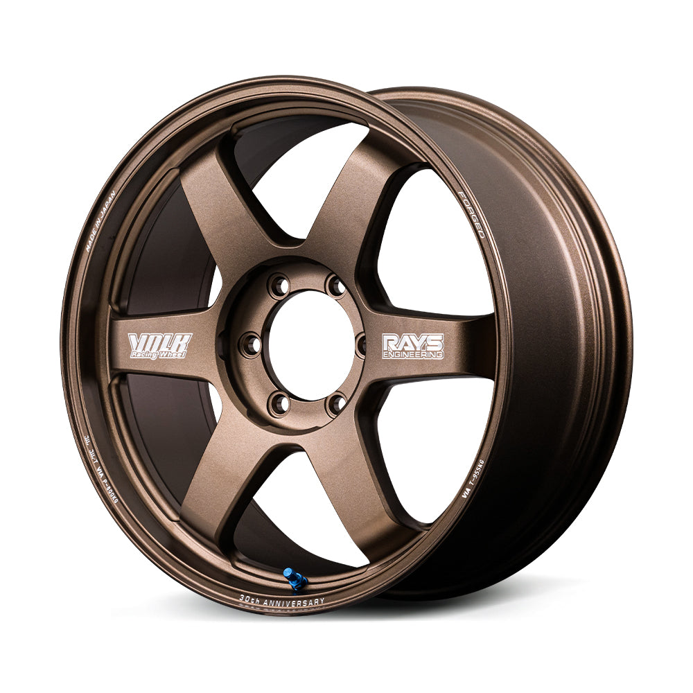 RAYS VOLK RACING TE37 ULTRA LARGE PCD 30TH MACHINING VER. 18X8J 20 6X139.7 BRONZE (ANODIZED) (BR) 02428802016BR