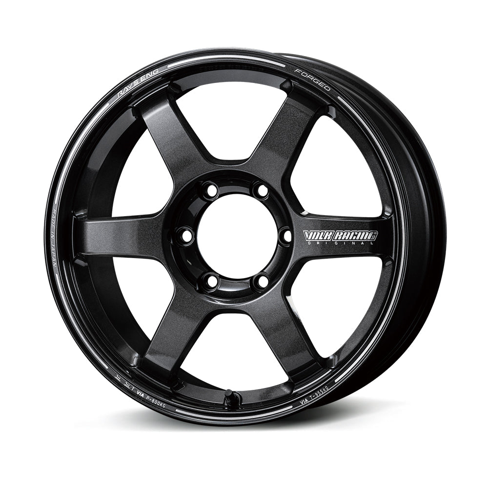 RAYS VOLK RACING TE37 LARGE PCD PM II 18X8.5J +44 6X139.7 DIAMOND DARK GUNMETAL (MM) 06798854416MM