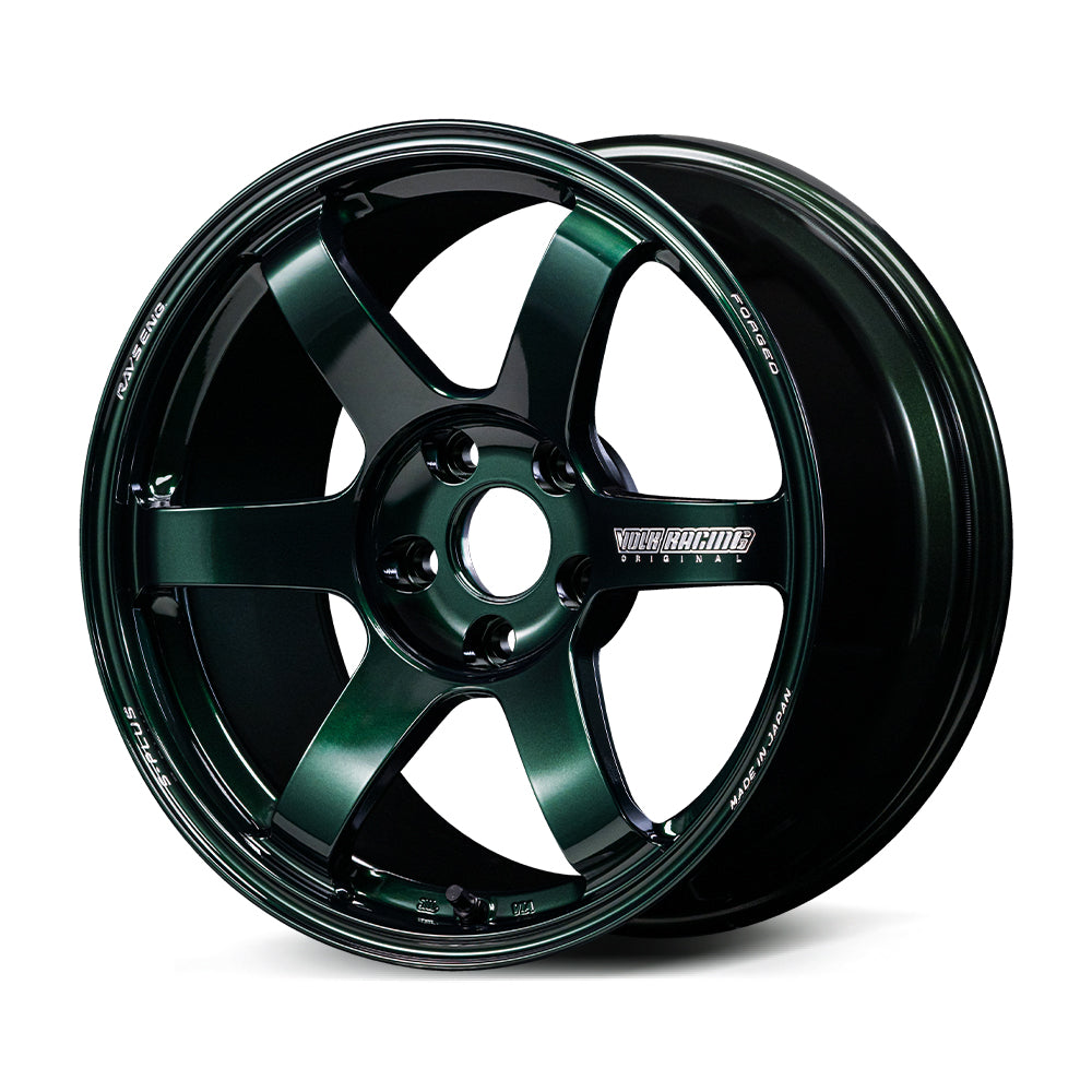 RAYS VOLK RACING TE37 SAGA S-PLUS 19X10J 34 5X120 RACING GREEN (IG) 06449103421IG