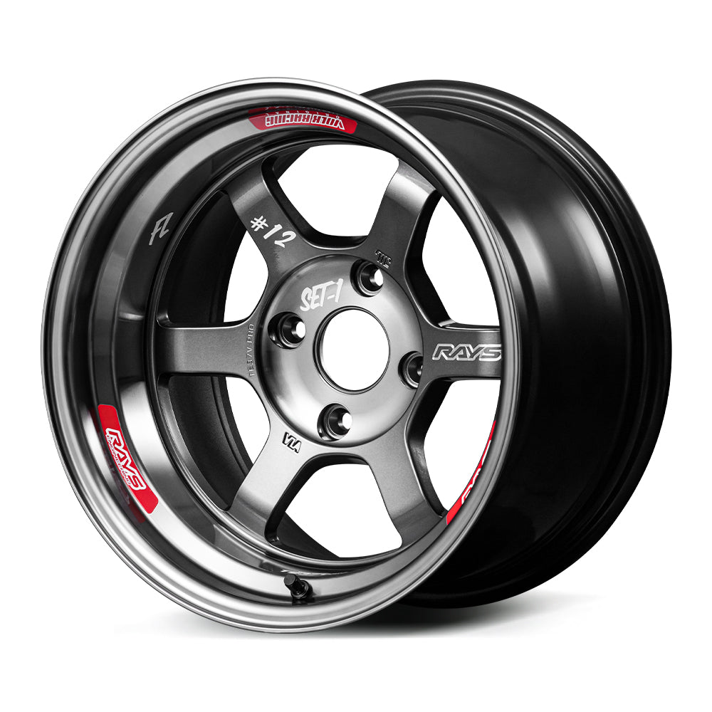RAYS VOLK RACING TE37V-PRO 15X9J +-15 4X114.3 PRESSED GRAPHITE (PG) 02145907501PG