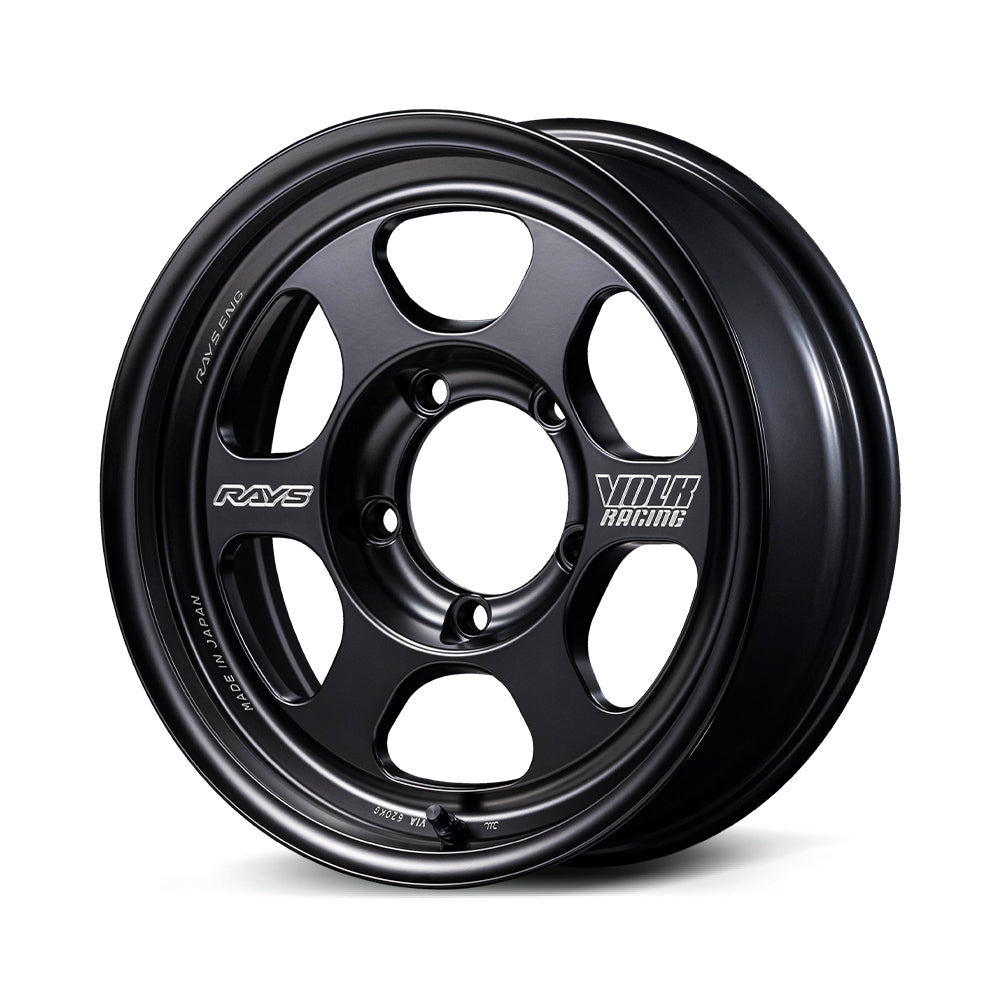 RAYS VOLK RACING TE37XT FOR J BLACK SHADOW LTD. 16X6J -5 5X139.7 MATTE TRANSLUCENT BLACK (PH) 02256606515PH