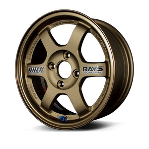 RAYS VOLK RACING TE37 13X6J +38 4X100 WHITE (WH) 05313603882FH