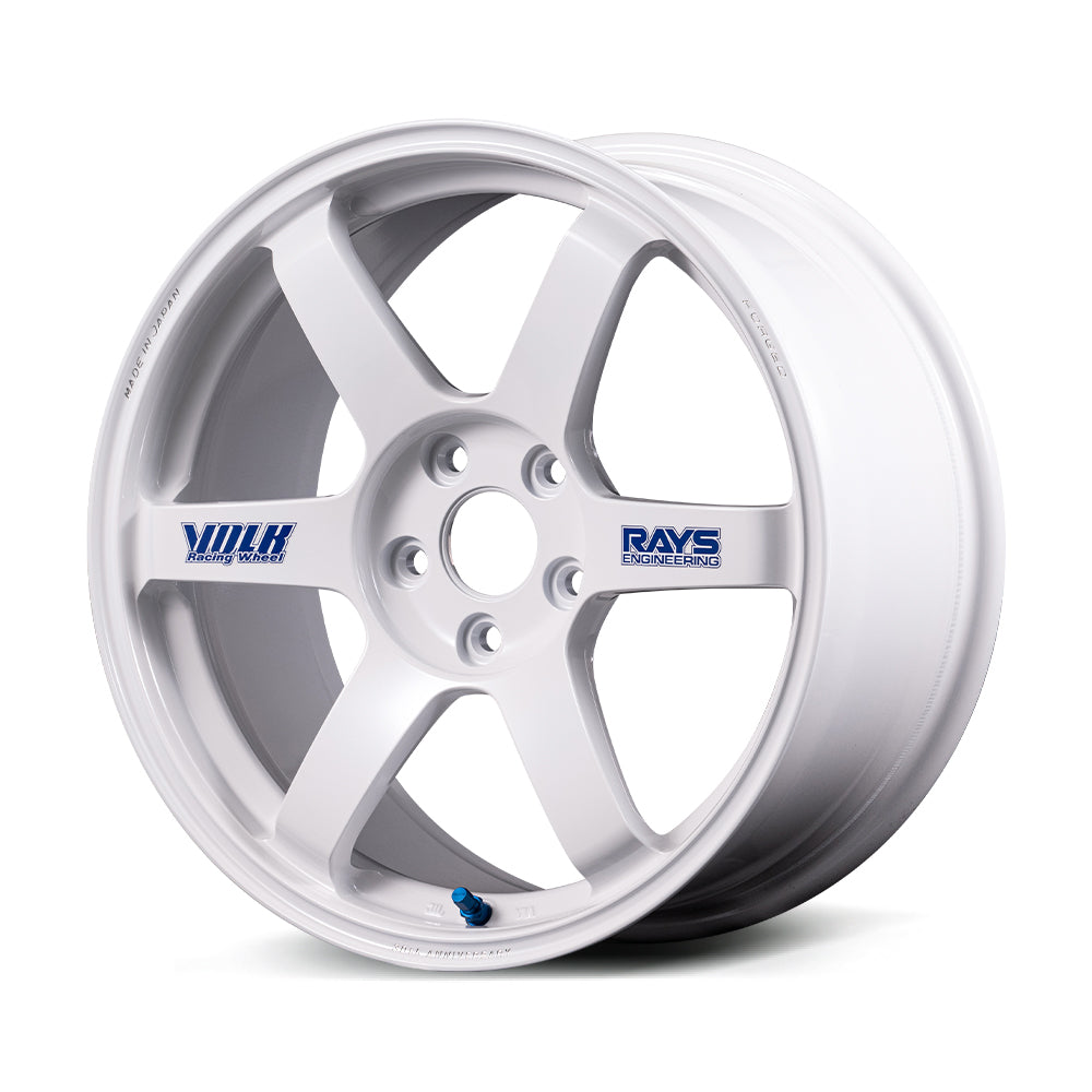 RAYS VOLK RACING TE37 SAGA S-PLUS 30TH STICKER VER. 20X8.5J 43 5X108 WHITE (WH) 02360854342WH