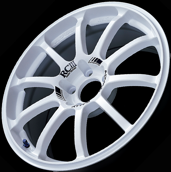 YOKOHAMA ADVAN RACING RC3 15x6.5J +35 5x114.3 - WHITE FOR  YOKOHAMA-ADVAN-00001