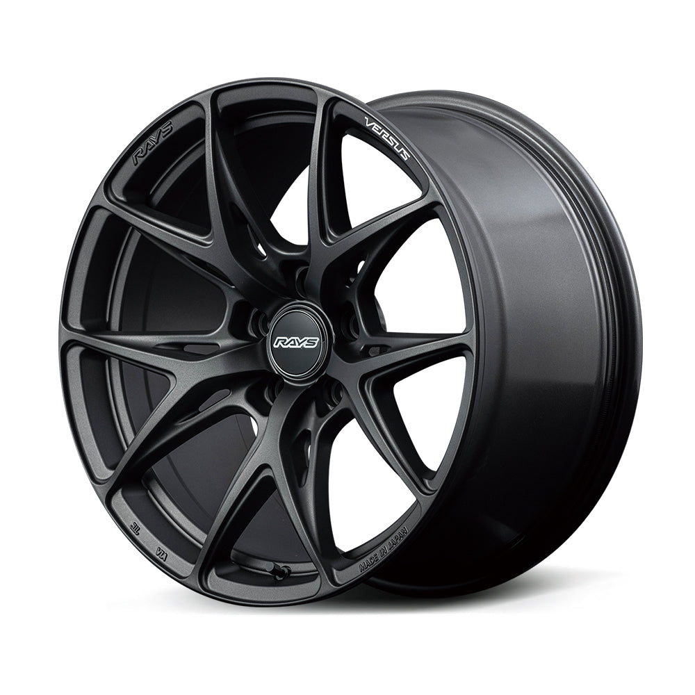 RAYS VERSUS VV21S 18X8J +45 5X100 MATTE SUPER DARK GUNMETAL (APJ) 12228804596APJ