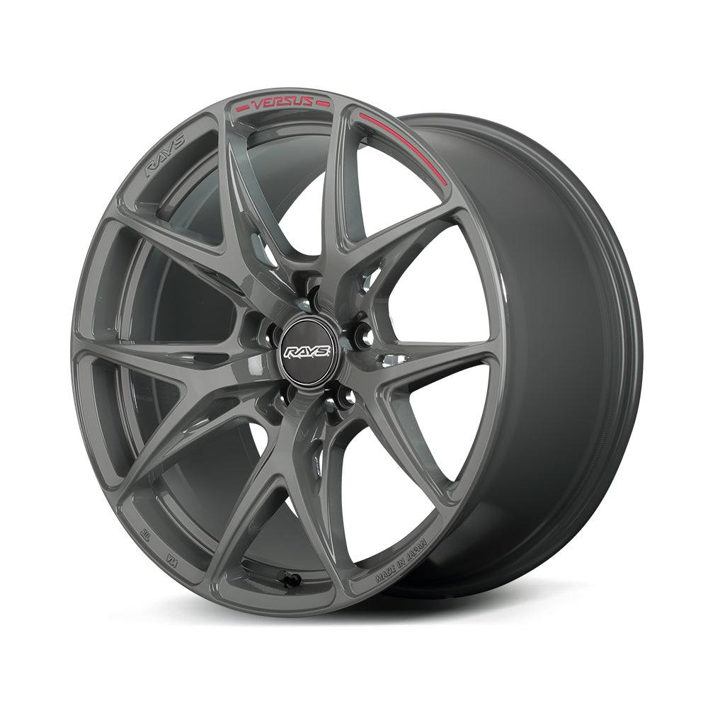 RAYS VERSUS CRAFT COLLECTION VV21S 18X9.5J +38 5X114.3 MATTE DIAMOND CUT SIDE MATTE GRAPHITE (M4) 12228953895M4