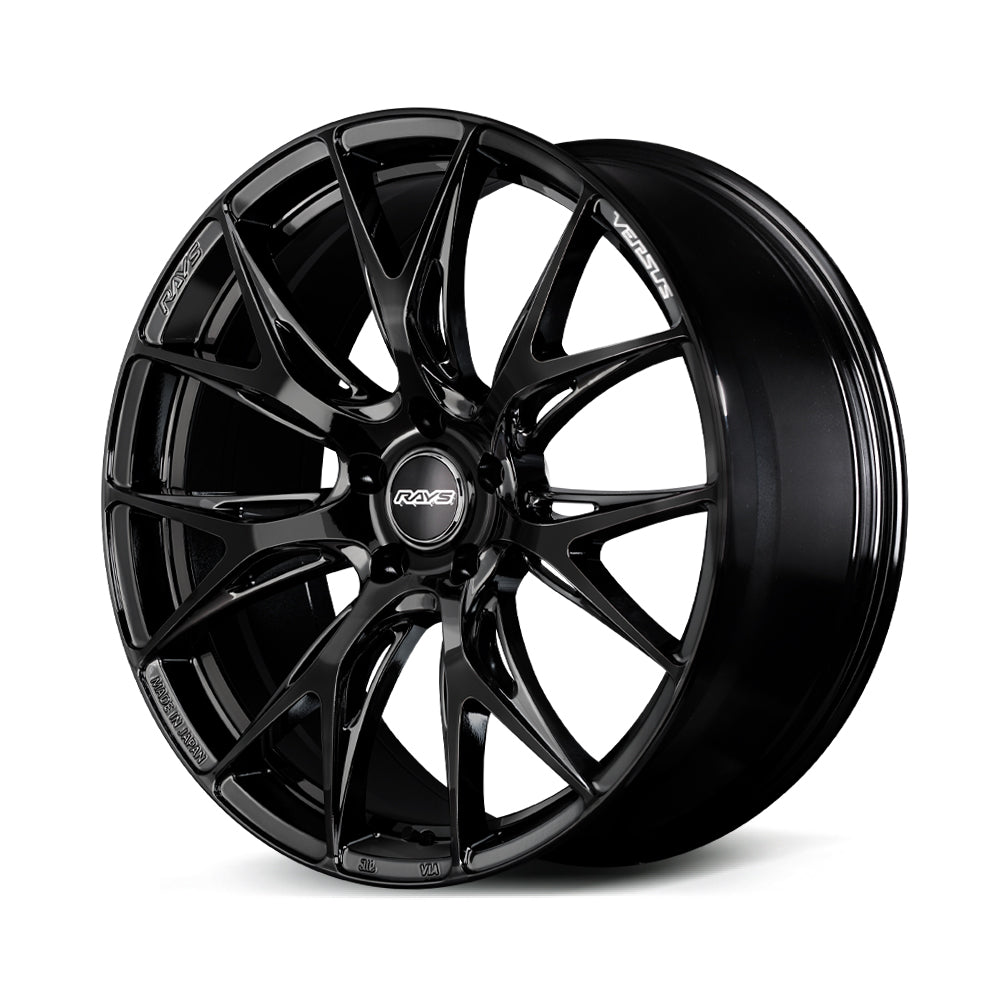 RAYS VERSUS VV27S 20X8.5J +45 5X114.3 GLOSSY BLACK (BNJ) 12300854595BNJ