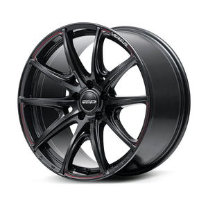 RAYS VERSUS VV25R 19X8.5J +38 5X120 DIAMOND CUT SIDE JET BLACK (YAJ) 12299853821YAJ