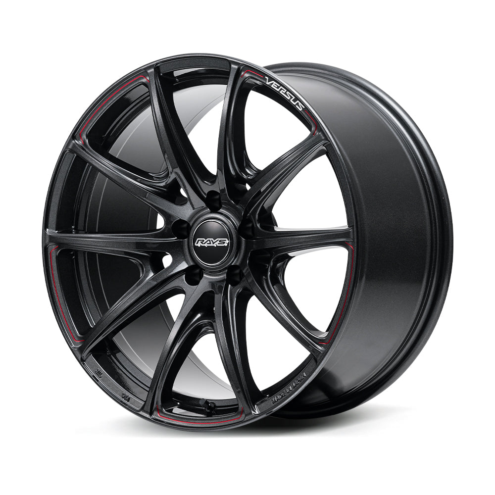 RAYS VERSUS VV25R 19X9.5J +38 5X112 GLASS BLACK+RAP(68J) 1229995382068J