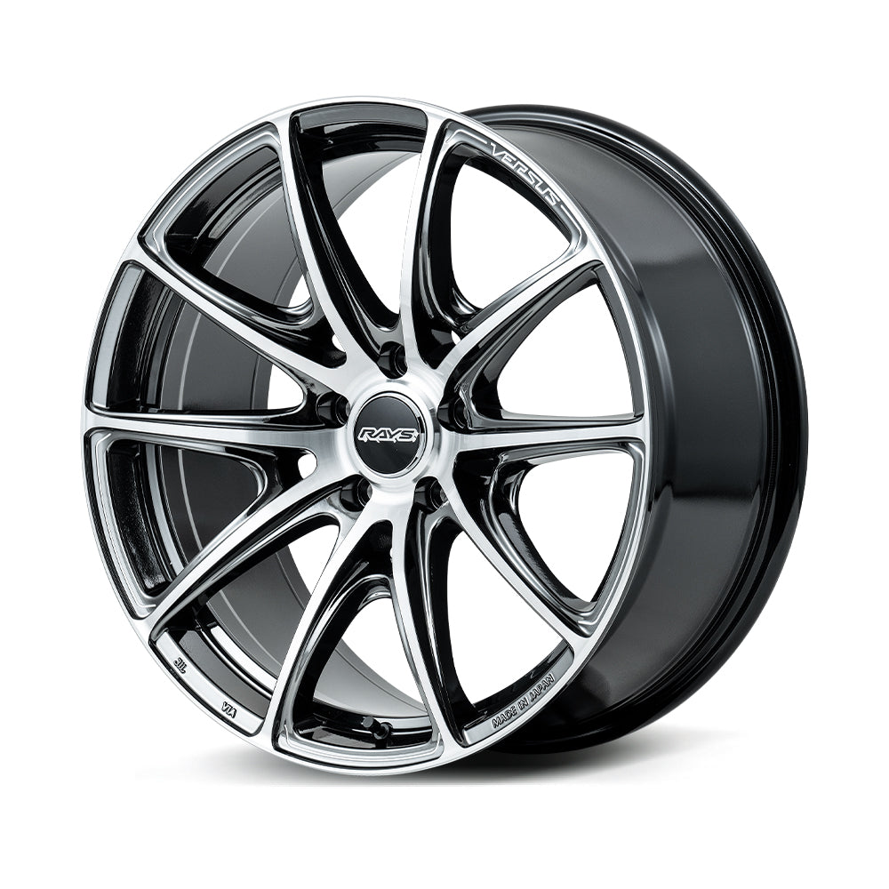 RAYS VERSUS VV25R 19X8.5J +36 5X114.3 GLASS BLACK+RAP(68J) 1229985369568J