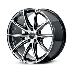 RAYS VERSUS VV25R 19X9.5J +32 5X114.3 GLASS BLACK+RAP(68J) 1229995329568J