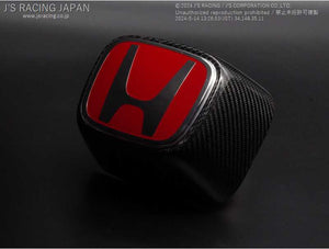 J'S RACING EMBLEM PEDESTAL CARBON FOR HONDA CIVIC FK8 AG-K8-EMC