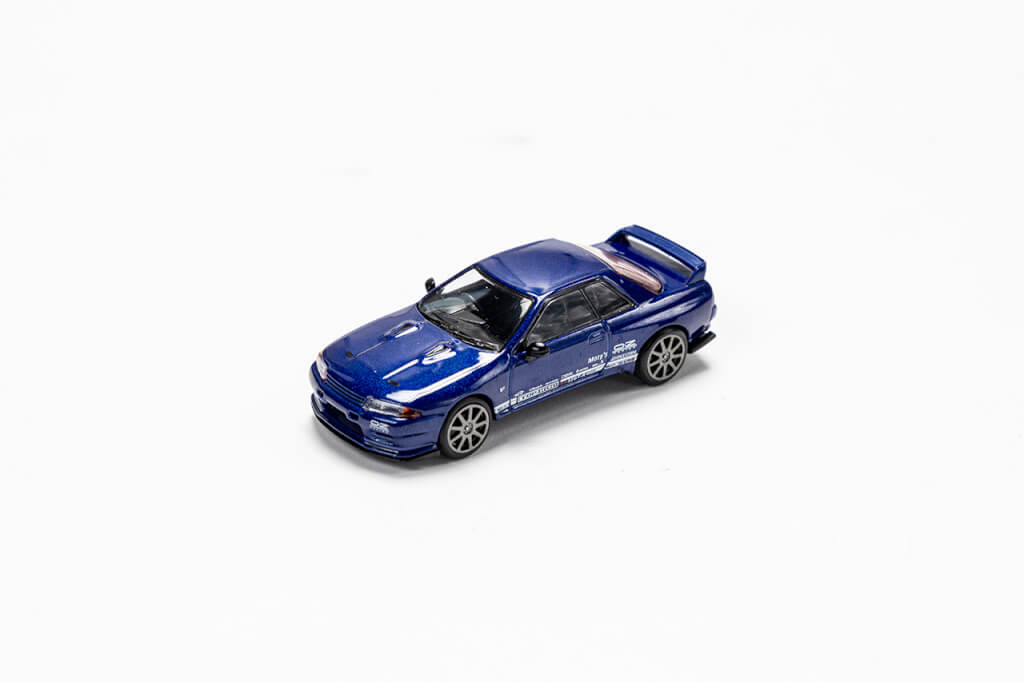 TOP SECRET MINI GT 1 64 VR32 GT-R WHITE FOR  TOP-SECRET-00276