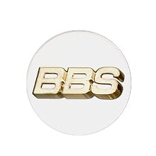 BBS WHEEL CENTER CAP EMBLEM PLATINUM SILVER Φ56 FOR  P5624182