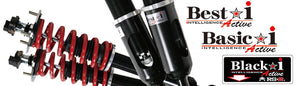 RS-R BASIC-I ACTIVE COILOVER SUSPENSION RECOMMENDED SPRING RATE FOR TOYOTA COROLLA SPORTS ZWE211H BAIT573MA