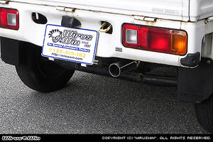 WIRUS WIN COMPACT MUFFLER RACING TYPE FOR HONDA ACTY TRUCK HA3 HA4 HA5 4WD E07A WIRUS-WIN-00053 - Black Hawk Japan