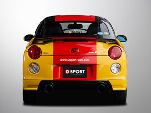 D-SPORT TRUNK SPOILER FRP FOR DAIHATSU COPEN LA400K CERO 76870-E243-XXX-KX