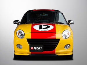 D-SPORT FACE COWL BRIGHT SILVER METALLIC S28 FOR DAIHATSU COPEN LA400K CERO 53141-E240-S28-KX