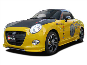 D-SPORT AERO PARTS FRONT LOWER SKIRT PAINTED JAUNE YELLOW Y07 FOR DAIHATSU COPEN LA400K CERO 08151-A241-Y07-KX