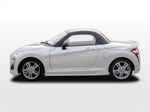 D-SPORT TRUNK SPOILER CFRP BRIGHT SILVER METALLIC S28 FOR DAIHATSU COPEN LA400K LA400A ROBE GR SPORT 76870-E240-S28-KX