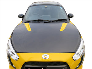 D-SPORT AERO BONNET FRP CLEAR BLUE CRYSTAL METALLIC B63 FOR DAIHATSU COPEN LA400K LA400A ROBE GR SPORT 53301-E241-B63-KX