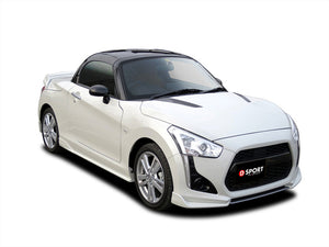 D-SPORT AERO BONNET CARBON PEARL WHITE W24 FOR DAIHATSU COPEN LA400K LA400A ROBE GR SPORT 53301-E240-W24-KX