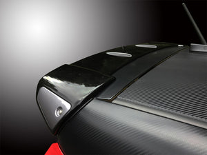 D-SPORT REAR ROOF SPOILER PAINTED BLACK MICA METALLIC + GUNMETALLIC FRP FOR DAIHATSU CAST LA250S LA260S SPORT 76870-E260-X07-KX