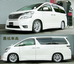 RS-R SUPER-I COILOVER SUSPENSION RECOMMENDED SPRING RATE FOR TOYOTA VELLFIRE ANH20W SIT855M