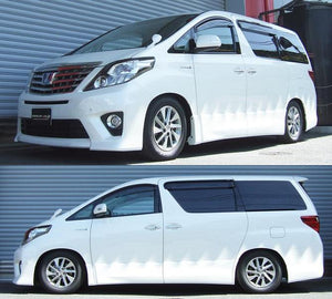 RS-R BASIC-I COILOVER SUSPENSION RECOMMENDED SPRING RATE FOR TOYOTA ALPHARD HYBRID ATH20W BAIT859M
