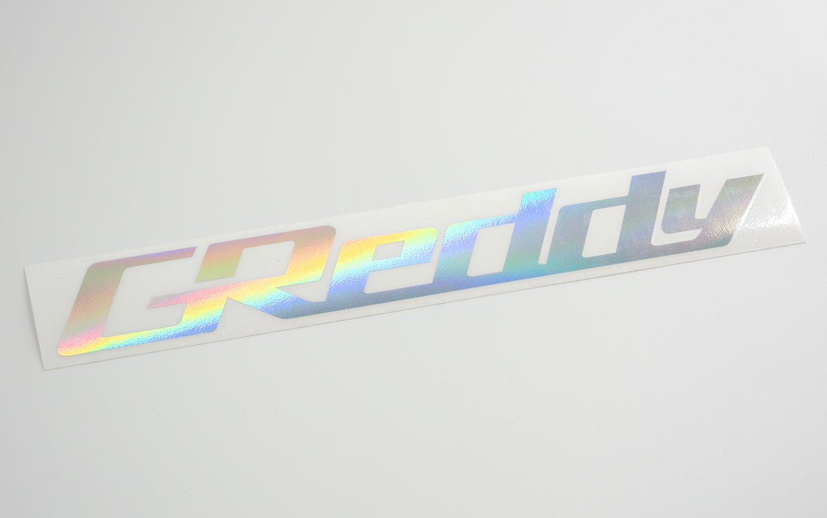 GREDDY LOGO STICKER AURORA VERSION M 18000096