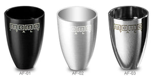 MOMO ANATOMIC LEATHER SHORT SHIFT KNOB AUTOMATIC FINISHER LONG CHROME SK67-AF-03
