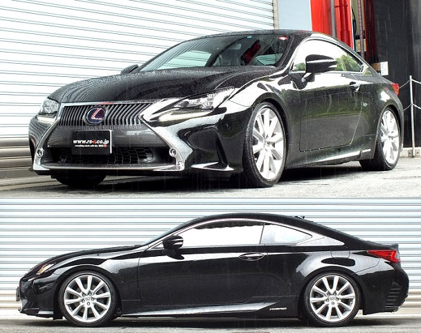 RS-R BEST-I COILOVER SUSPENSION RECOMMENDED SPRING RATE FOR LEXUS RC300H AVC10 LIT103M