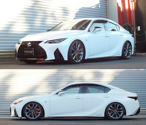 RS-R BASIC-I ACTIVE COILOVER SUSPENSION RECOMMENDED SPRING RATE FOR LEXUS IS300H AVE35 BAIT590MA