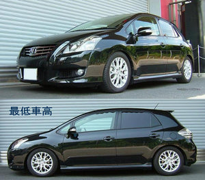 RS-R BASIC-I COILOVER SUSPENSION RECOMMENDED SPRING RATE FOR TOYOTA BLADE AZE156H BAIT460M