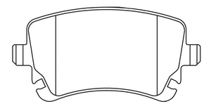 ACRE FORMULA700C BRAKE PAD REAR FOR AUDI A7 SPORTBACK 3.0 TFSI QUATTRO 4GCREC β245-FORMULA700C
