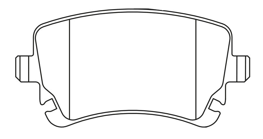 ACRE FORMULA700C BRAKE PAD REAR FOR PORSCHE MACAN 95B 3.0 GTS J1H2 β245-FORMULA700C