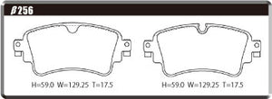 ACRE ZZC BRAKE PAD REAR FOR AUDI S5 S5 CABRIOLET S5 SPORTSBACK B8 3.0 COUPE CABRIOLET SPORTBACK F5CWGF F5CWGC F5CWGL β256-ZZC