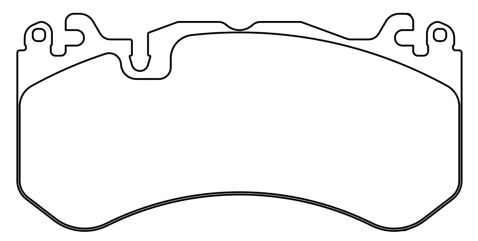 ACRE FORMULA800C BRAKE PAD FRONT FOR AUDI RS6 C7 4.0 AVANT 4GCRDS β648-FORMULA800C