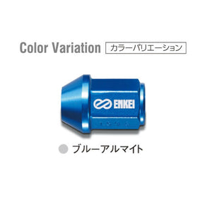 ENKEI PERFORMANCE DURALUMIN WHEEL LOCK AND NUT BLUE ANODIZED M12X1.25 16PCS EKN3BL-16P