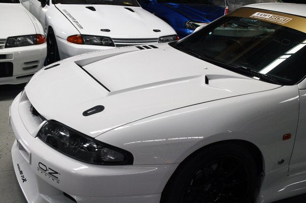 TOP SECRET G-FORCE AERO BONNET CARBON FOR NISSAN SKYLINE GT-R BNR33 TOP-SECRET-00429