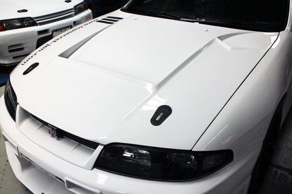 TOP SECRET G-FORCE AERO BONNET CARBON FOR NISSAN SKYLINE GT-R BNR33 TOP-SECRET-00429
